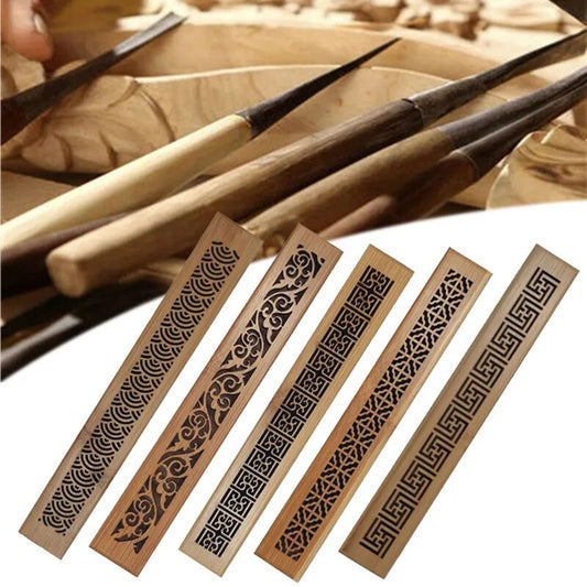 Porte-encens en bois de bambou