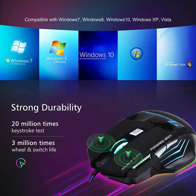 Clavier de jeu Clavier et souris gaming