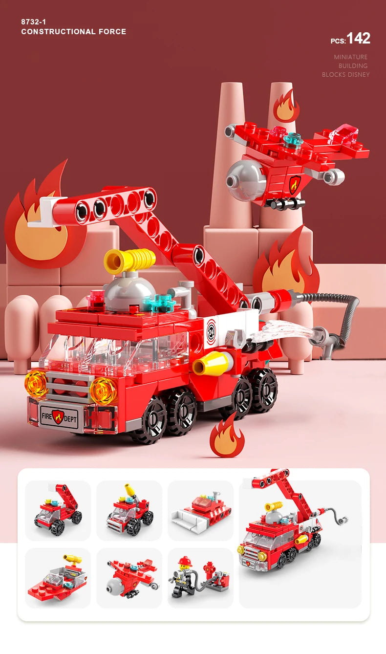 Blocs de construction 6 en 1