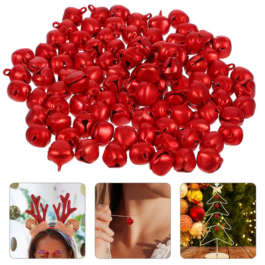 100 petites cloches rouges