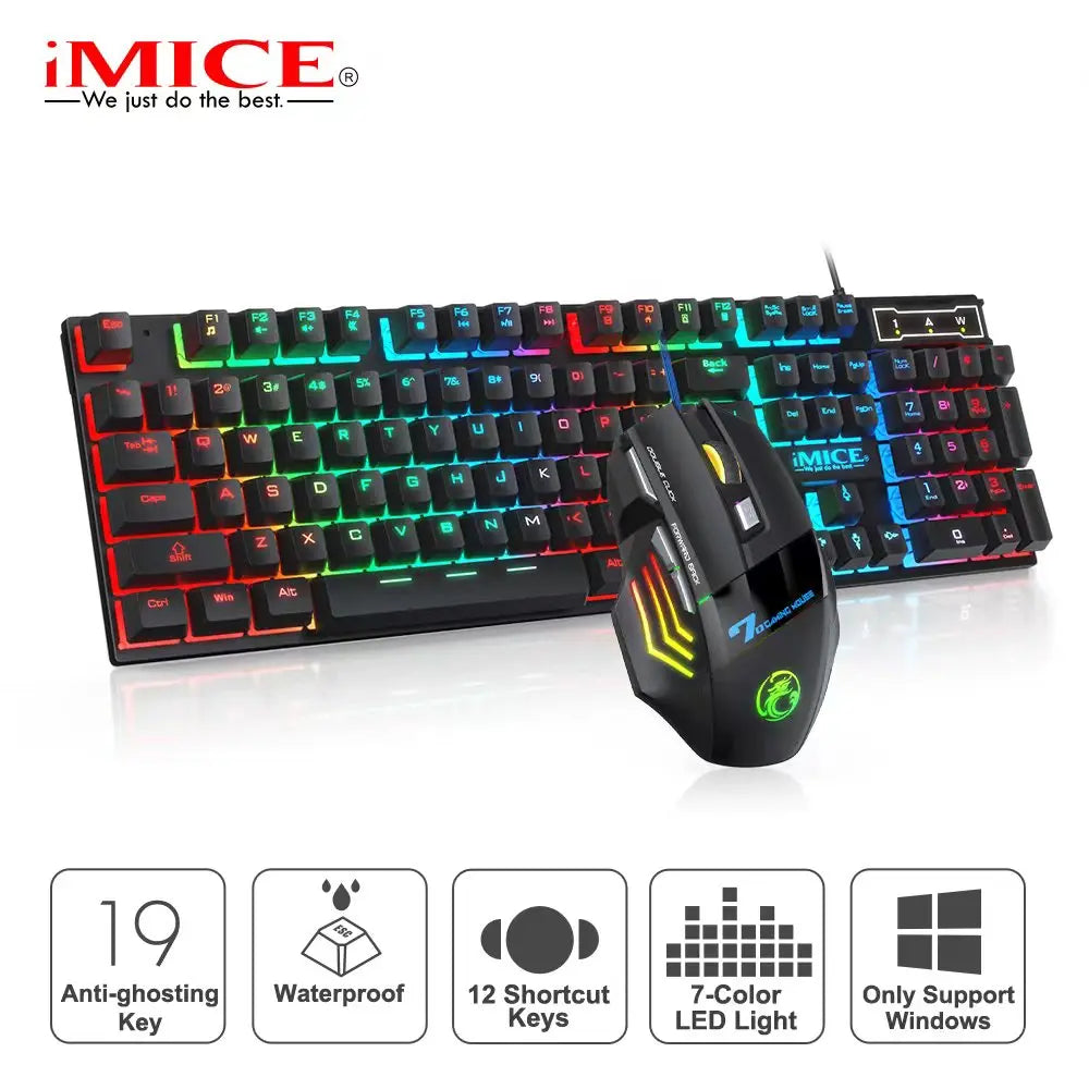 Clavier de jeu Clavier et souris gaming