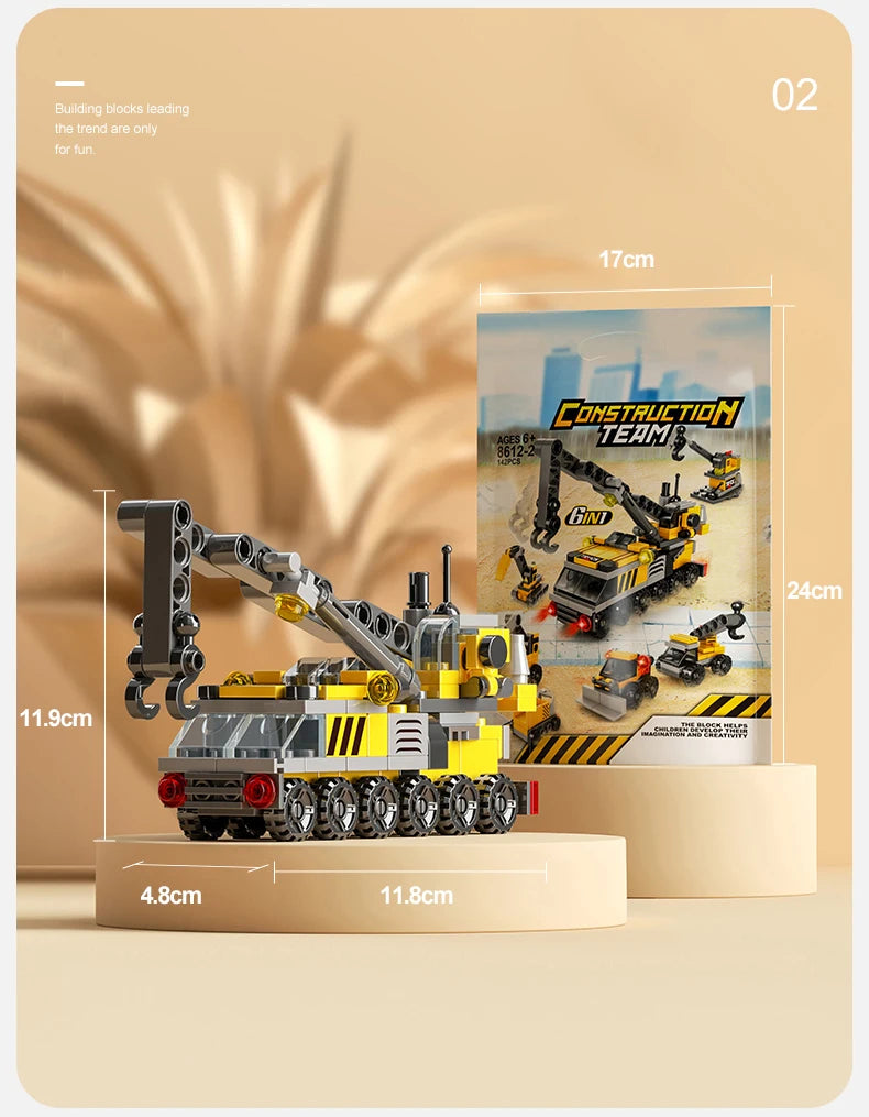 Blocs de construction 6 en 1