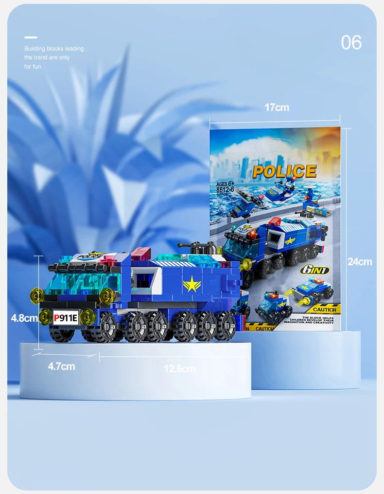 Blocs de construction 6 en 1