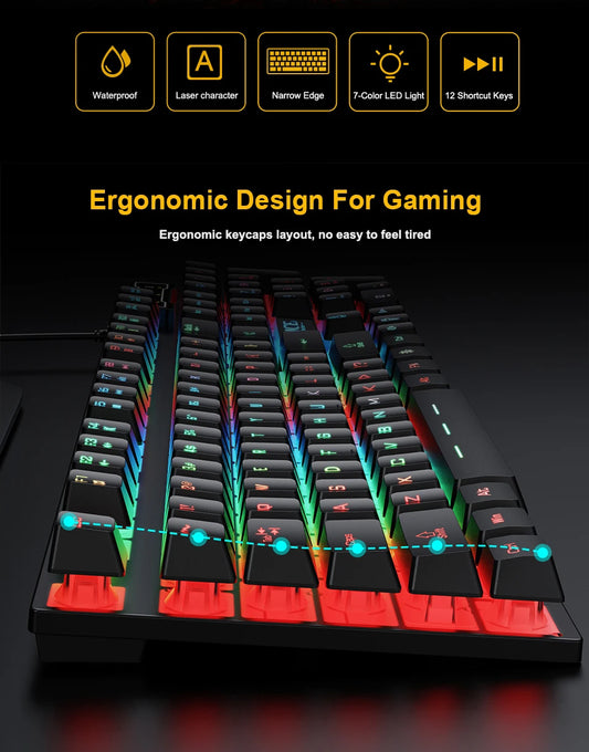 Clavier de jeu Clavier et souris gaming