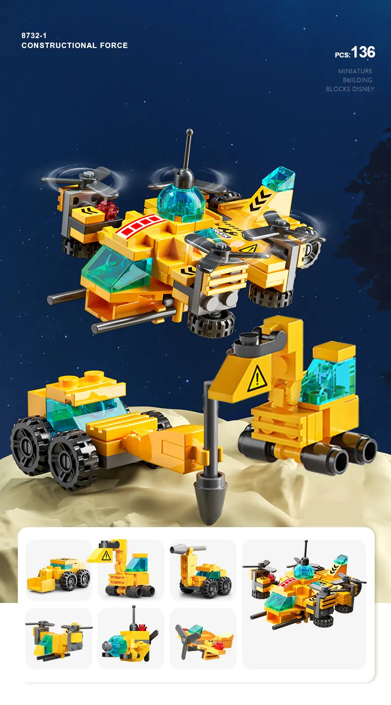 Blocs de construction 6 en 1