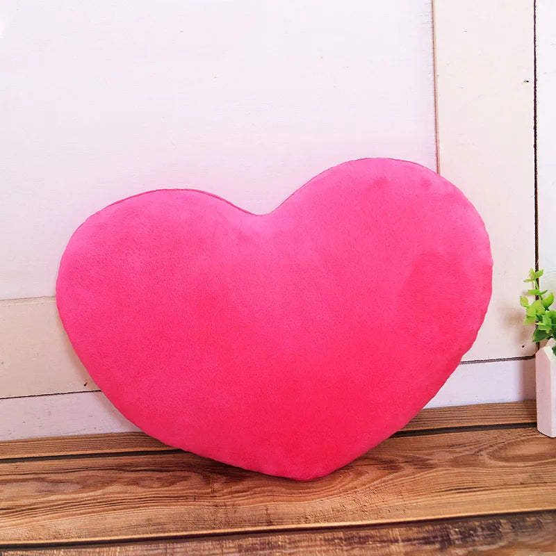 oreiller d'amour confortable forme de coeur