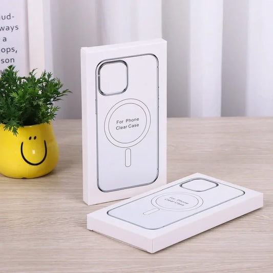 Coque Transparente Magnétique Compatible MagSafe – iPhone