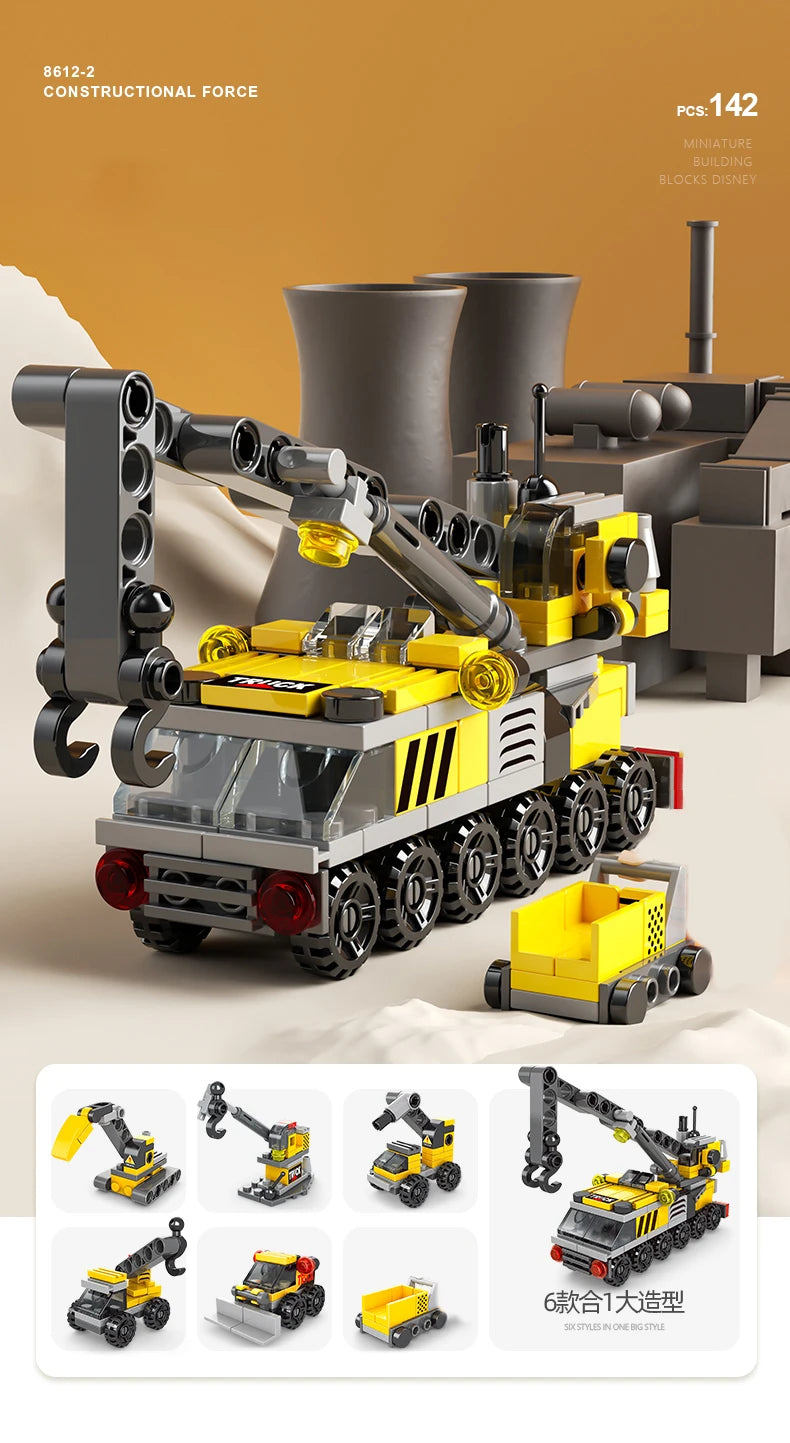 Blocs de construction 6 en 1