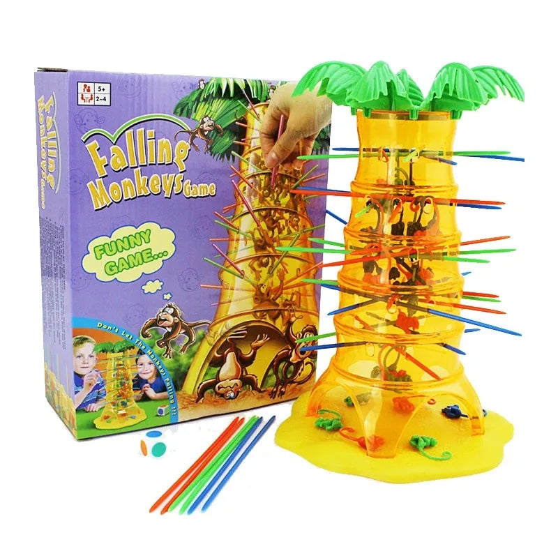 Jeu multijoueur Jeu de Chute de Singe, Singe grimpant à l'arbre