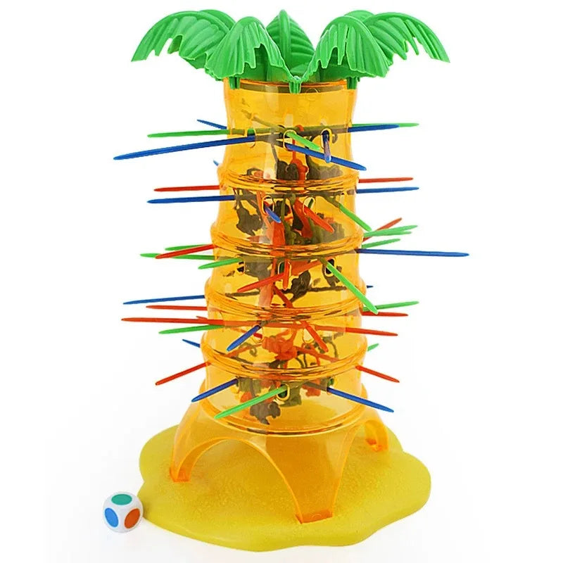 Jeu multijoueur Jeu de Chute de Singe, Singe grimpant à l'arbre