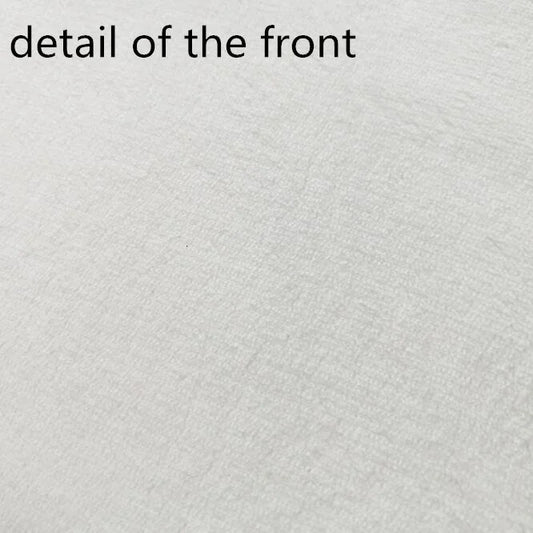 Tapis antidérapant en velours de corail