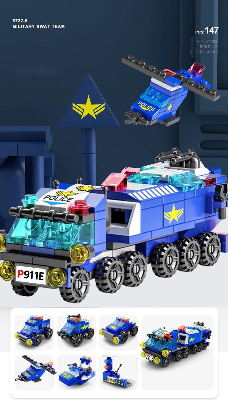 Blocs de construction 6 en 1