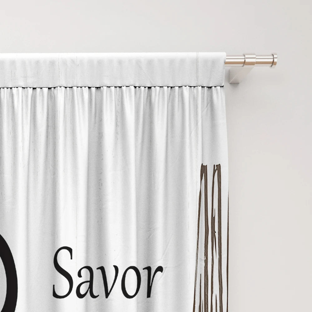 Cortinas decorativas 2 peças