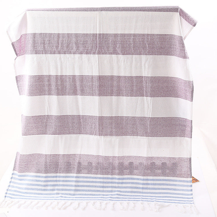 Serviette de plage coton