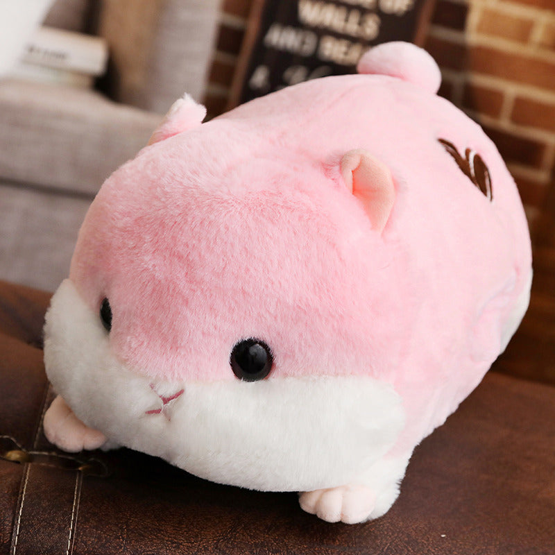 cute hamster pillow