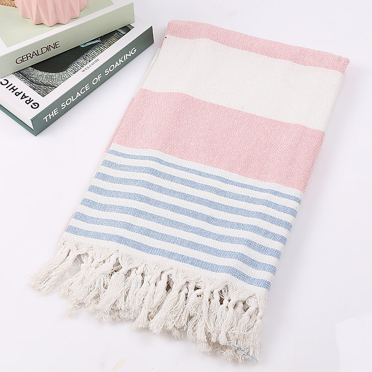 Serviette de plage coton