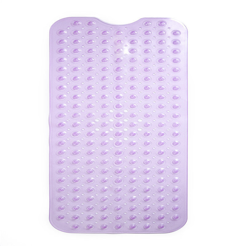 Tapis antidérapant de baignoire de salle de bains en PVC élastique