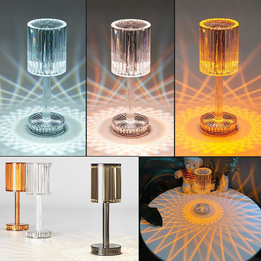 Nouvelle Table De Cristal Lampe