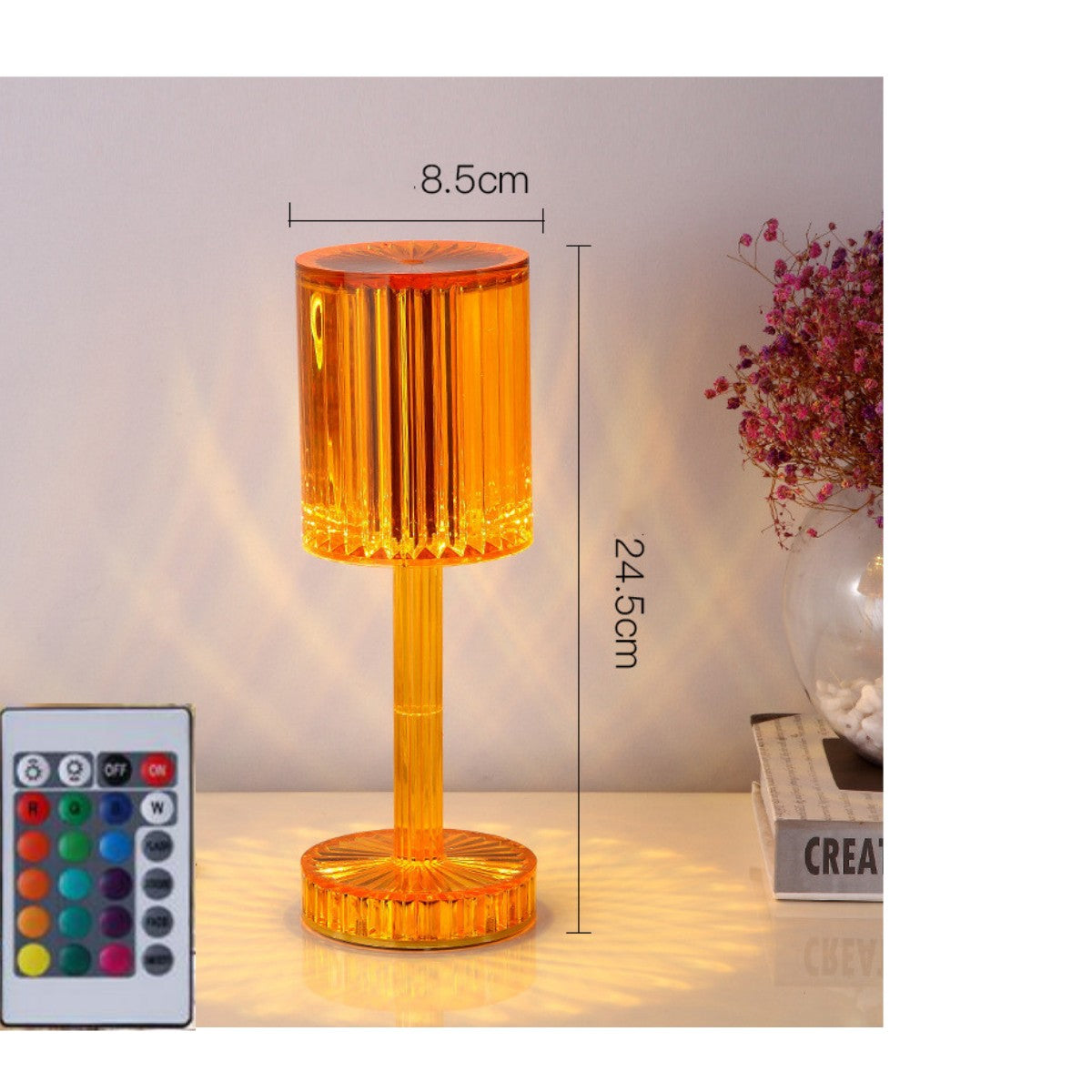 Nouvelle Table De Cristal Lampe