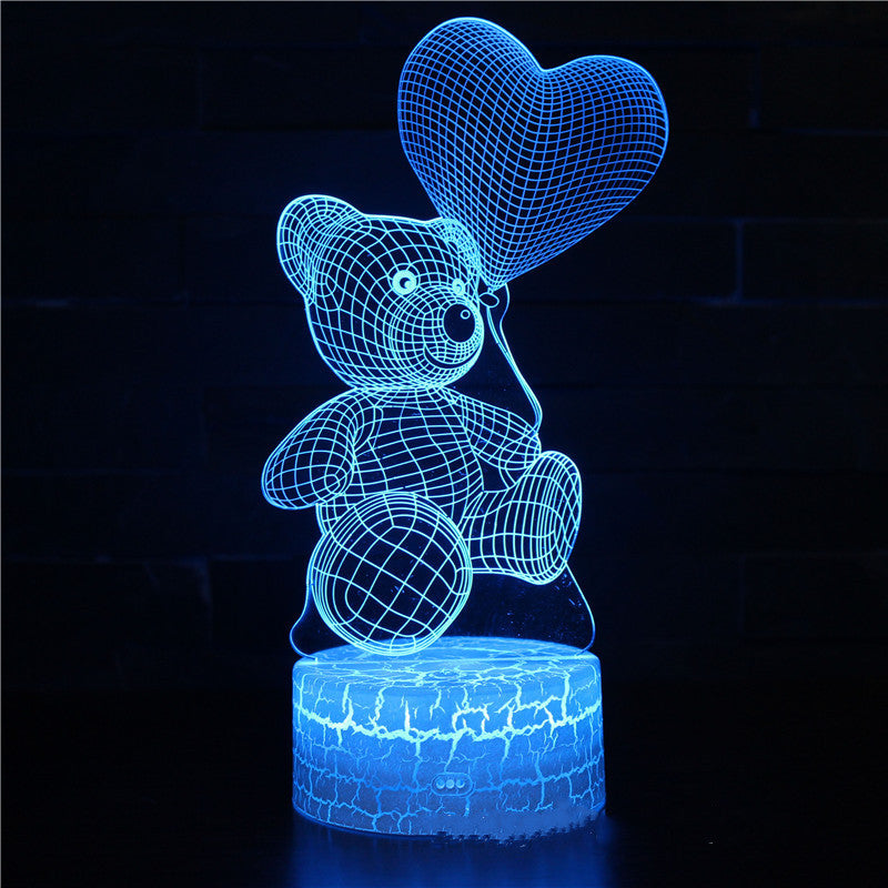 Urso lâmpada LED