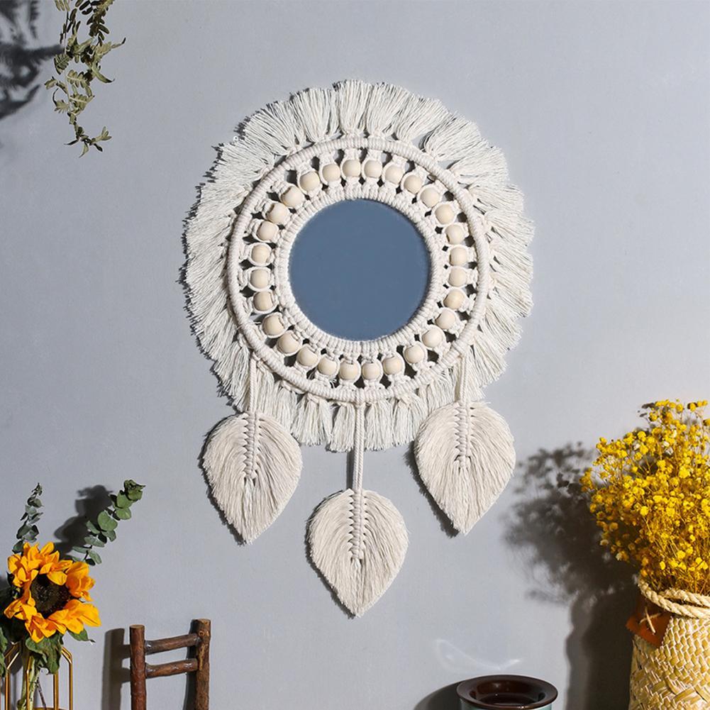 Miroir Mural Rond En De Maison Boho