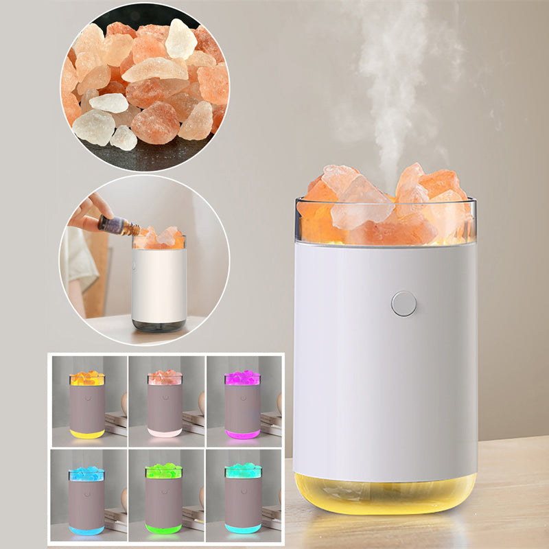 Humidificateur d'air en pierre de sel en cristal