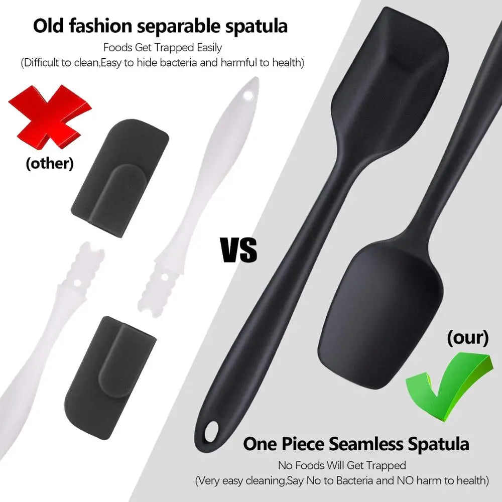 Spatules silicone 6 pieces