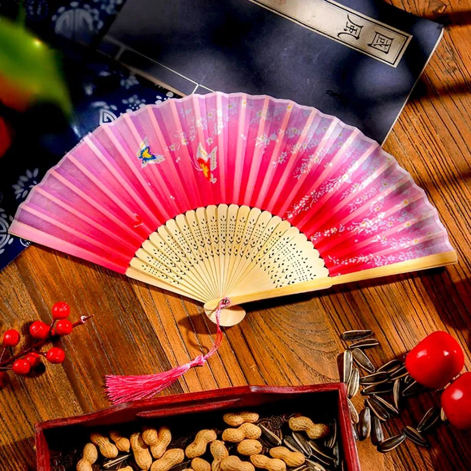 Ventilateur de style chinois pliable