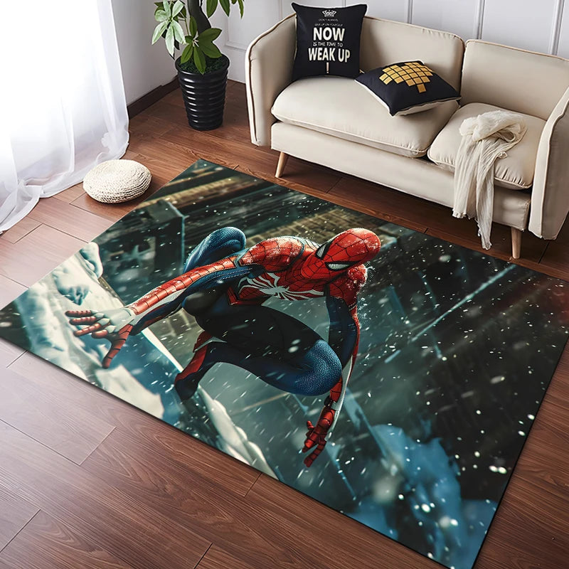 Tapis chambre Spiderman