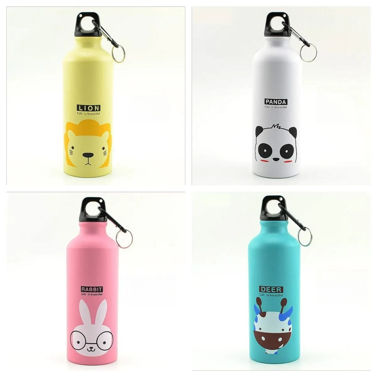 bouteille d'eau Portable avec animaux