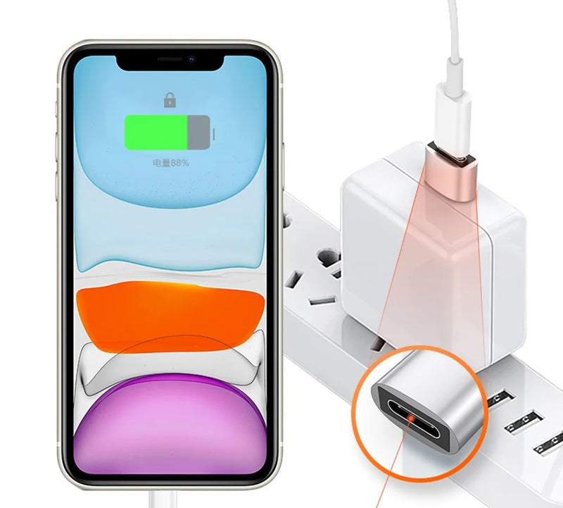 Adaptateur USB-A vers USB-C 2 pièces