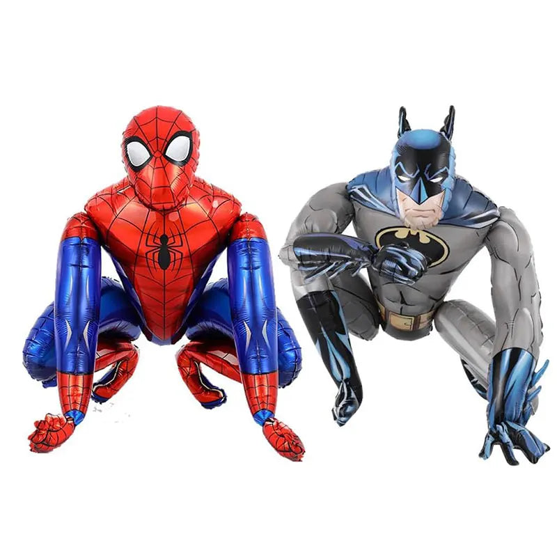 Ensemble de ballons gonflables chauve-souris Spiderman