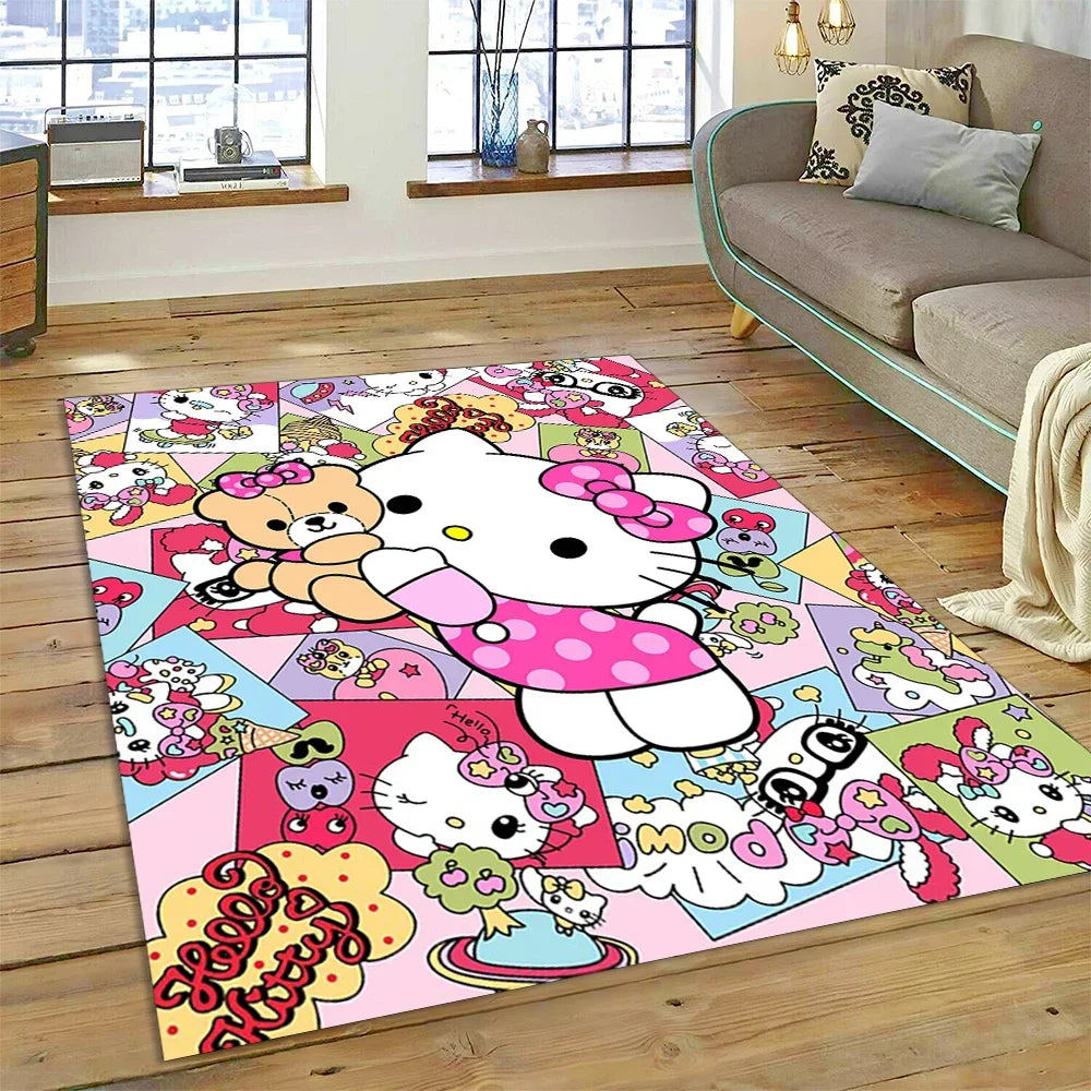 tapis  Hello Kitty