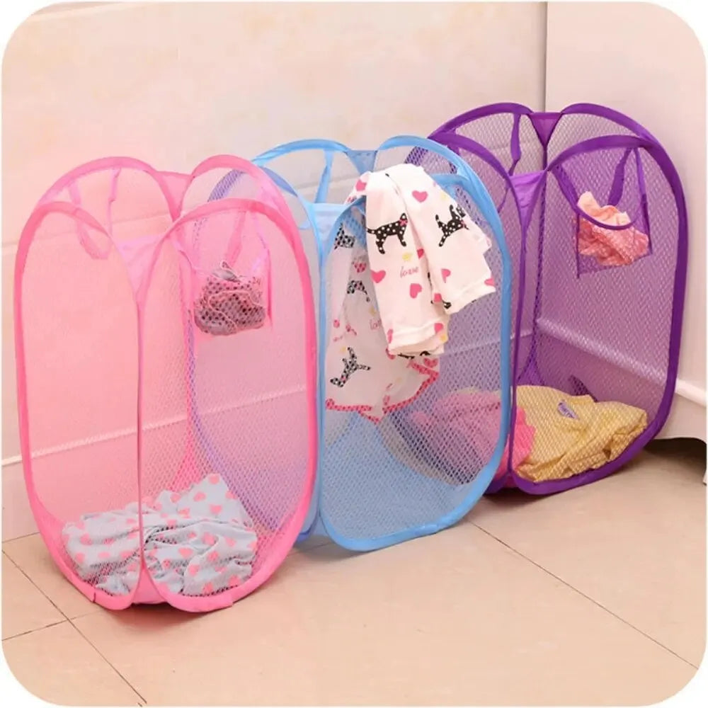 Panier de rangement pliant pour linge