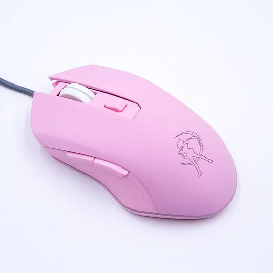 Souris de jeu filaire colorée