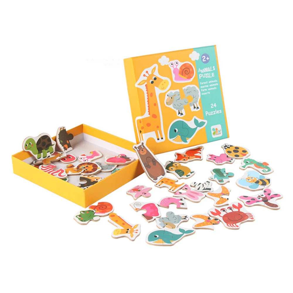 Puzzle en bois pour enfants