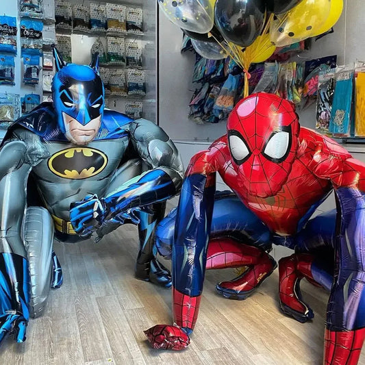 Ensemble de ballons gonflables chauve-souris Spiderman