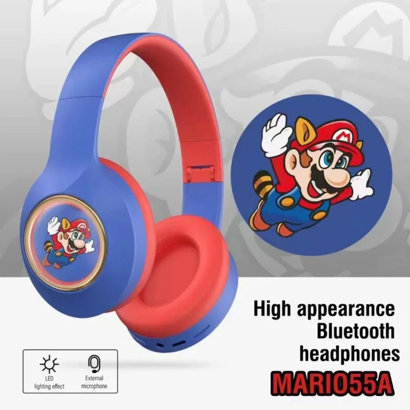 casque sans fil Bluetooth Super Marios Bros