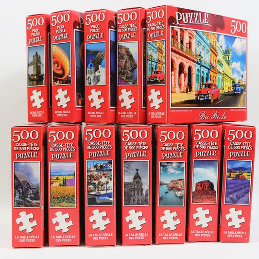 Puzzle pour enfants et adultes, 500 pièces