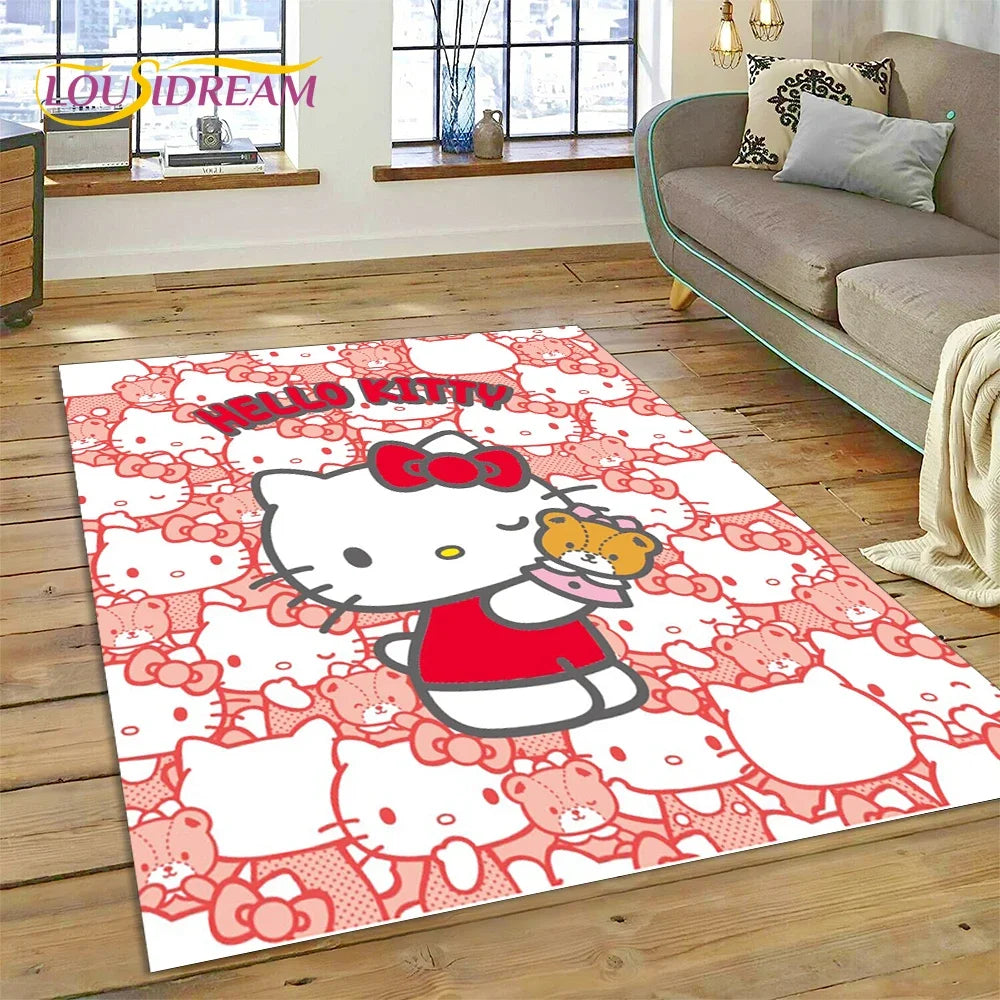 tapis  Hello Kitty