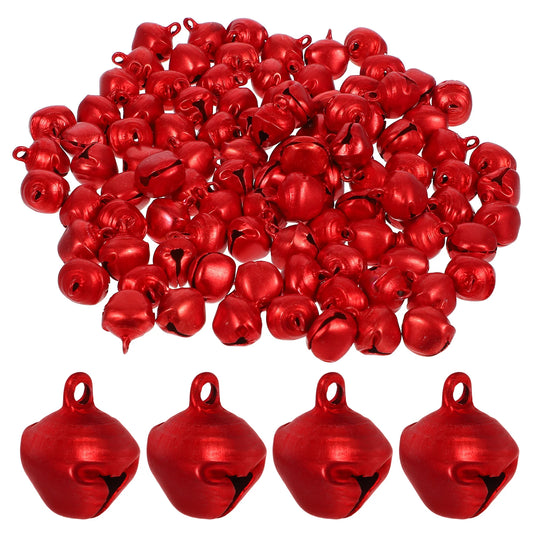 100 petites cloches rouges