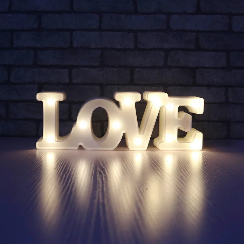 Lampe LED pour décoration saiint valentin