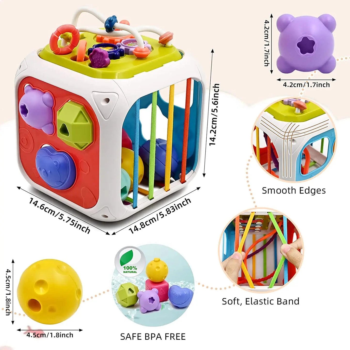 Jouets 7 en 1 pour bébés