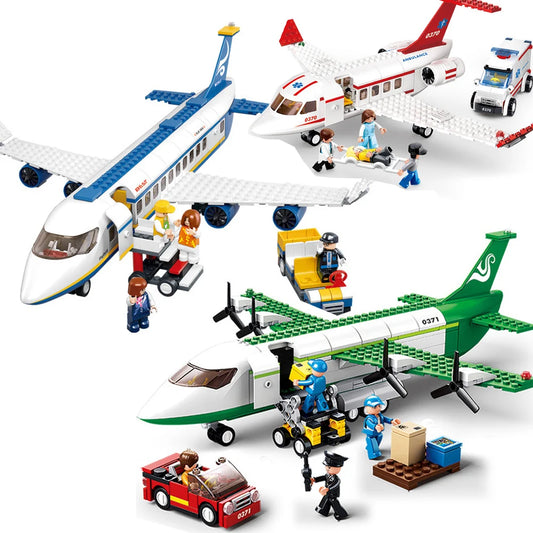 blocs de construction avion cargo