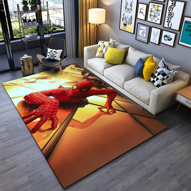 Tapis chambre Spiderman