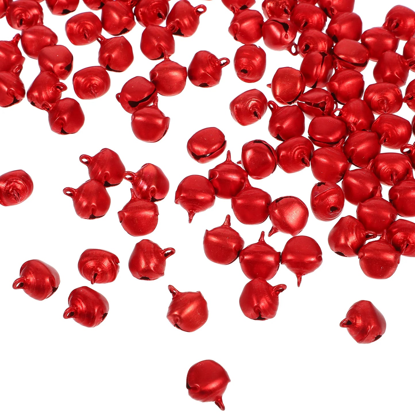 100 petites cloches rouges