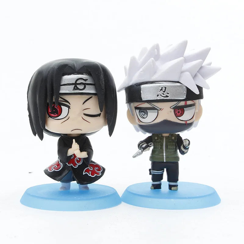 Lot de 6 figurines d'anime Naruto