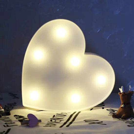 Lampe LED pour décoration saiint valentin