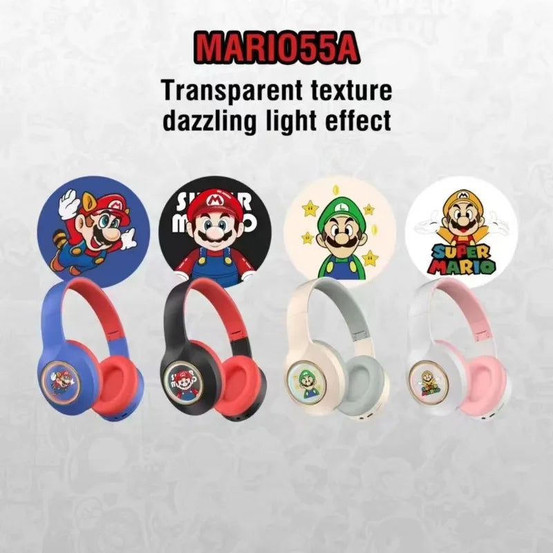 casque sans fil Bluetooth Super Marios Bros