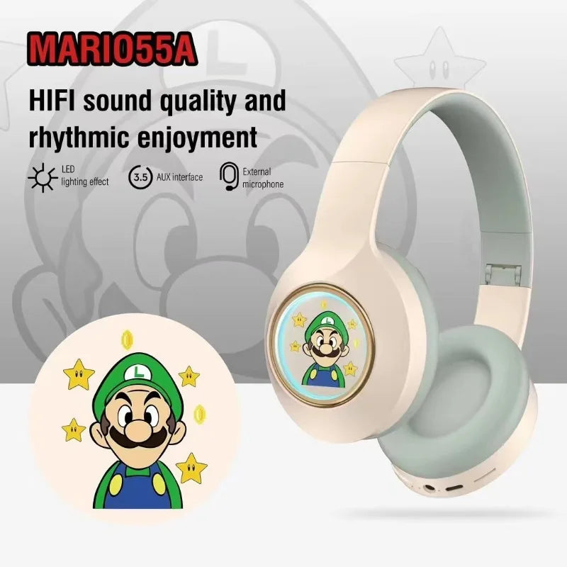 casque sans fil Bluetooth Super Marios Bros